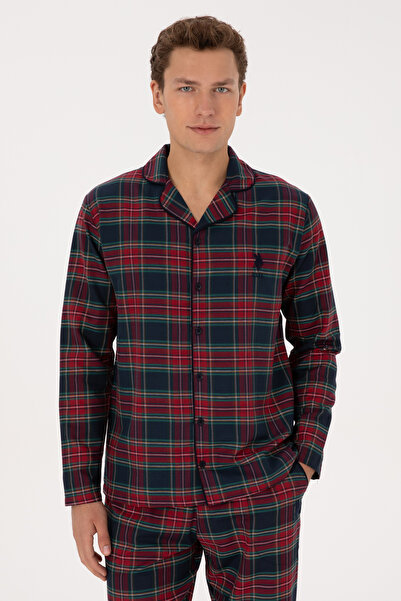 U.S. Polo Assn. Men's Burgundy Pajama Set 50318614-Vr014