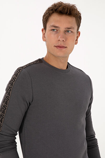 U.S. Polo Assn. Men's Gray Sweatshirt 50316363-Vr024