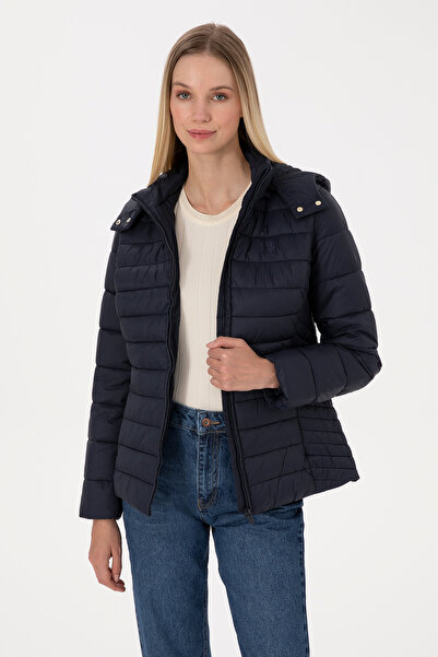 U.S. Polo Assn. Women's Navy Blue Coat 50307935-Vr033