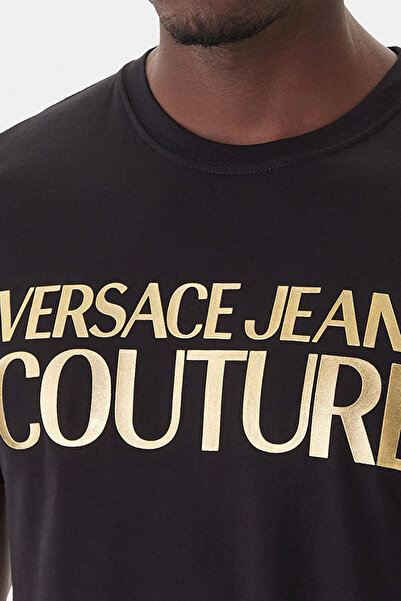 Versace Men's Maglietta T-Shirt Serigrafiche T-Shirt - Black