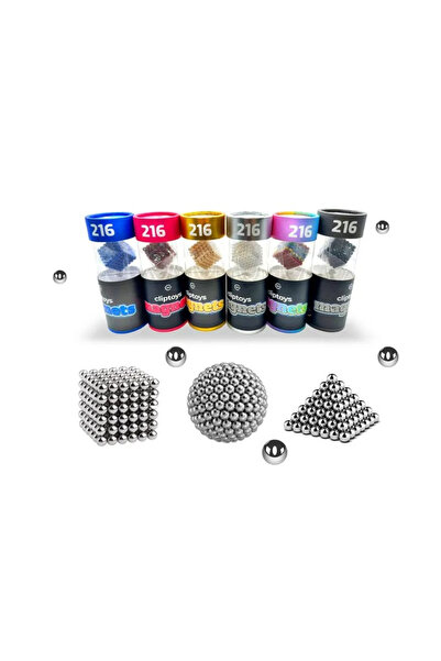 Cliptoys Magic Magnets 125 Toy Set (Ages 6+)