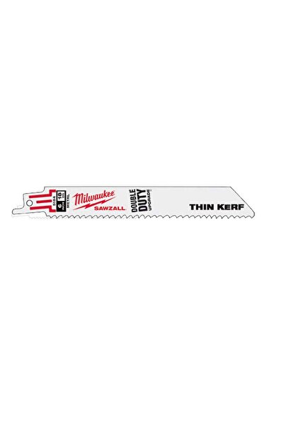 Milwaukee 6 x 18 Sawzall Bi-Metal Kılıç Testere Bıçağı 150 mm 5 Adet