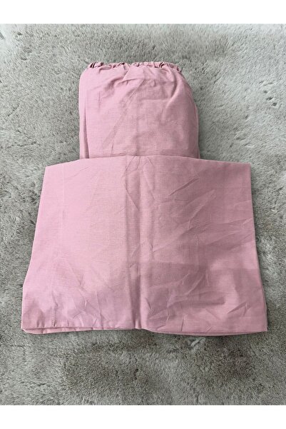 Doğa 100% Cotton Poplin Fabric Fitted Sheet 100X200 Pillowcase 50X70