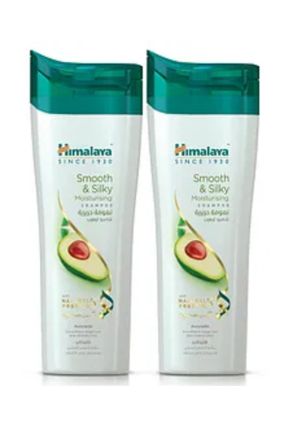 Himalaya Shampoo Smooth & Silky Moisturising Pack of 2 - 400ml