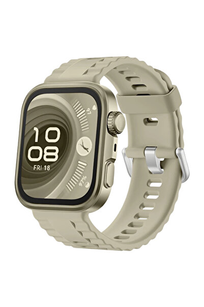 NewFace حزام سيليكون لهواوي فيت 4 نوفا (132326) - رمادي