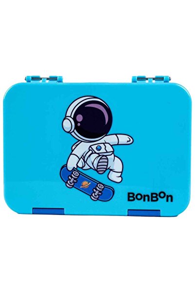 BONBON - صندوق غداء مانع للتسرب من برايم، 4-6 أقسام - سكاتر أسترو