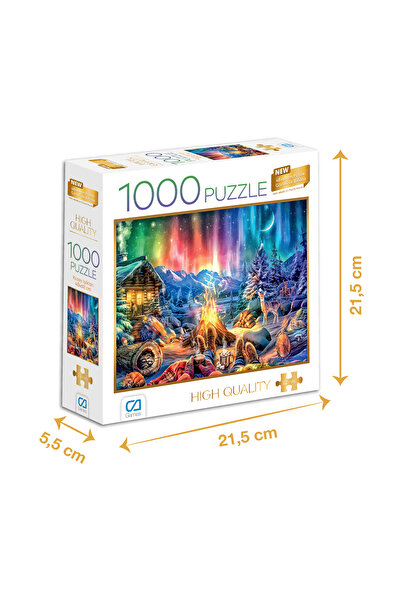 CA Games KUZEY IŞIKLARI PUZZLE 1000 PARÇA