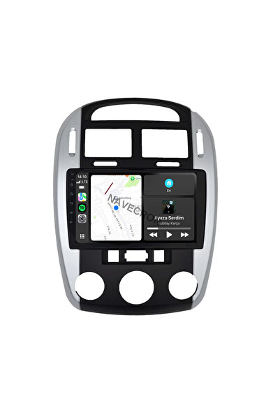 NAVECRON KIA CERATO 2007-09 GRİ UYUMLU ANDROID MULTİMEDYA GERÇEK 4/64 KABLOSU...