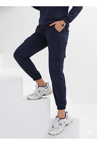 HOFY 1447 Cargo Pocket Modal Fabric Trousers
