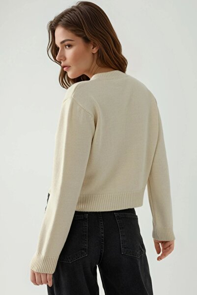 Hiccup Soft Thick Knit Cardigan with Bow