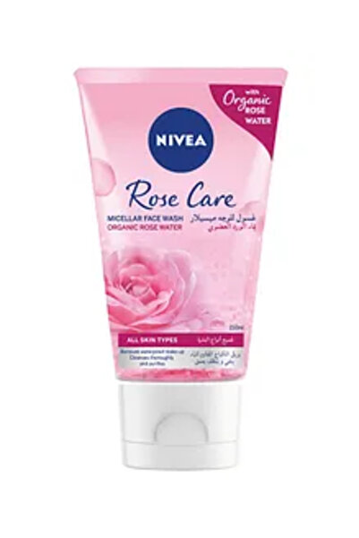 NIVEA Rose Care Micellar Face Wash (Organic Rose Water) - 150 ml