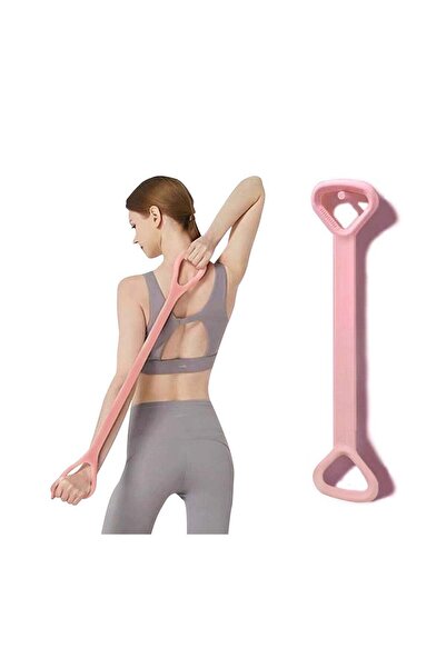 Generic شريط المقاومة على شكل رقم 8، تمرين الذراع والظهر والكتف