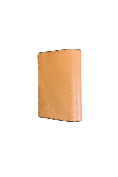 Seyahataksesuar Brown Leather Passport Cover