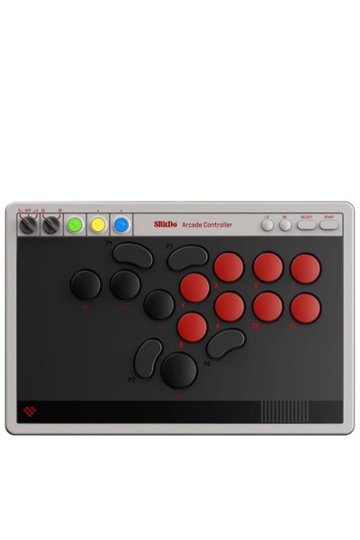 8Bitdo All Button Arcade Stick Bluetooth Kablosuz Switch, PC, macOS, Steam & Raspberry Pi Uyumlu