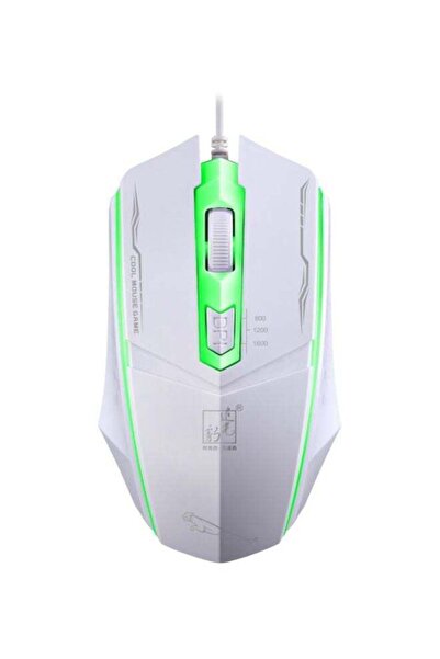 Yailla Generic LED Backlit Gaming Mouse White