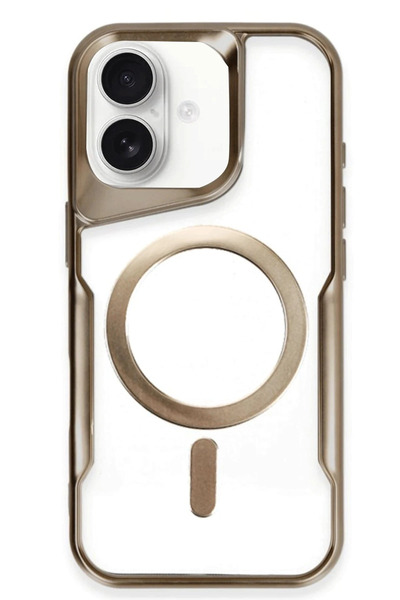 NewFace غطاء سيليكون ماج سيف لهاتف آيفون 16 بلس من تيك إم آر تي (213509) - بني