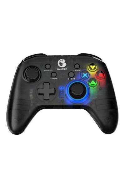Yailla وحدة تحكم الألعاب GameSir T4 Pro اللاسلكية مع إضاءة خلفية LED