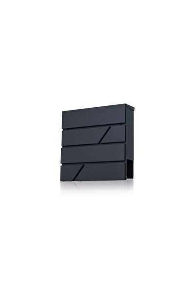 Pepita Cutie postala, negru antracit, 26x9x41 cm