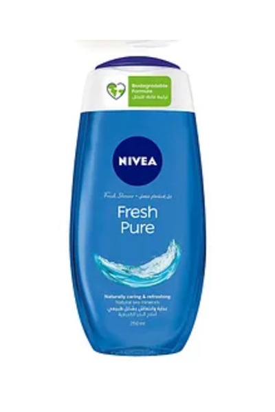 NIVEA جل الاستحمام بيور فريش كير - 250 مل