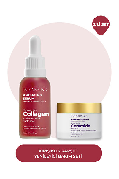 yaşlanma karşıtı krem - serum 2'li set