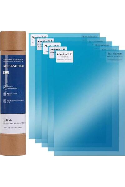 Anycubic 10.1 İnç Quick Release Film-Mono M7-M7 Pro Fep Film-5 Adet