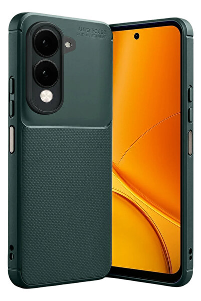 NewFace غطاء كربون فائق الجودة من تيك إم آر تي لهاتف فيفو واي 29 إس - (143414...