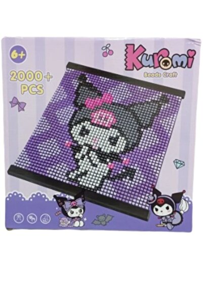 OEM Set Mozaic 3D cu Mărgele Kuromi – 2000+ Piese, Art & Craft pentru Copii, ...