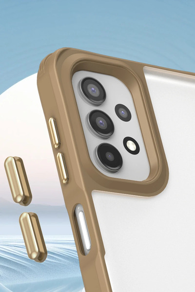 NewFace Techmrt Samsung Galaxy A23 4g Compatible Case Penta Silicone Case - (190800) Titan Gray