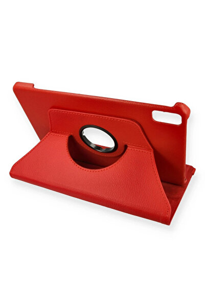 NewFace Techmrt Huawei Matepad 10.4 Compatible Case 360 Tablet Leather Case (140442) - Red