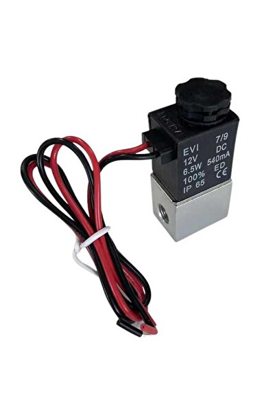 Hobi Mekatronik 12V Solenoid Valf-2 Konumlu 3 Yönlü Pnömatik Valf Vana