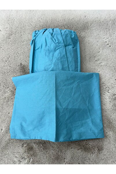 Doğa 100% Cotton Poplin Fabric Fitted Sheet 100X200 Pillowcase 50X70