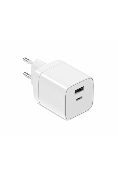 SERIOUX USB Charger (USB-C + USB-A, Dual Port, up to 45W)