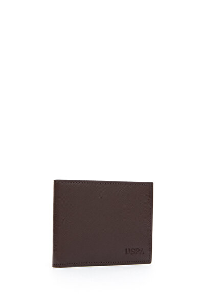 U.S. Polo Assn. Men's Brown Wallet 50314751-Vr029