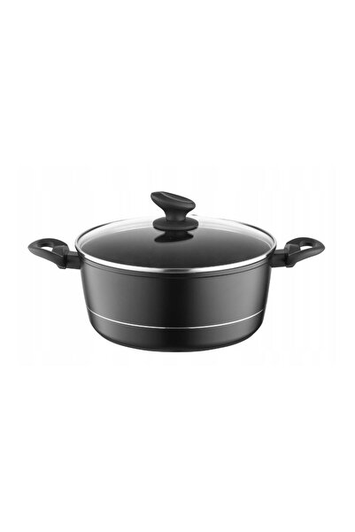 Florentyna Forged aluminum pot, with lid, 26cm, 5.1L, non-stick coating and t...