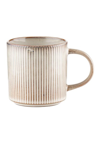 Florentyna Cana din ceramica crem, 330ml, Evia, Florina