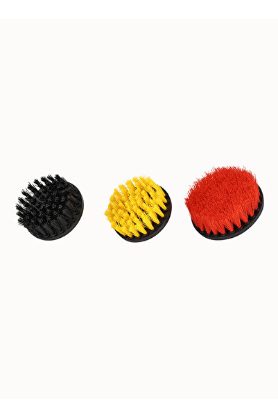Lawazim 22-Piece Drill Brush Attachments Set - Power Scrubber Kit with Case & Extension Rod