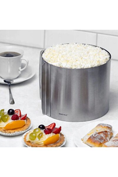 Kinghoff Forma pentru tort reglabila 16 - 30 cm, inaltime 15 cm,