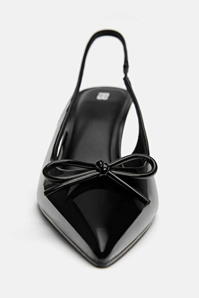 Pull & Bear Fiyonklu topuklu ayakkabı