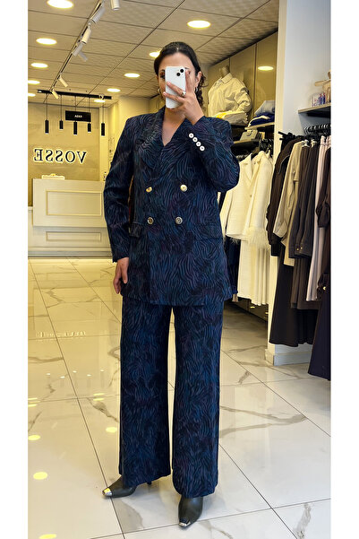 Vosse Vuu Lacivert Mor Jakarlı Cupra Takım