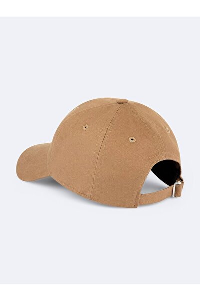 Ltb Beige Slogan Printed Sports Hat