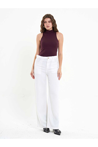 Womengrom Lefon Women's Half High Neck Sleeveless Bodysuit