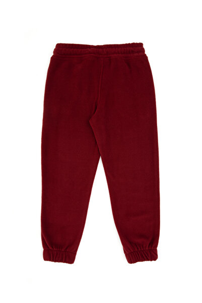 U.S. Polo Assn. Girl's Burgundy Jogger Fleece Sweatpants 50318822-Vr014