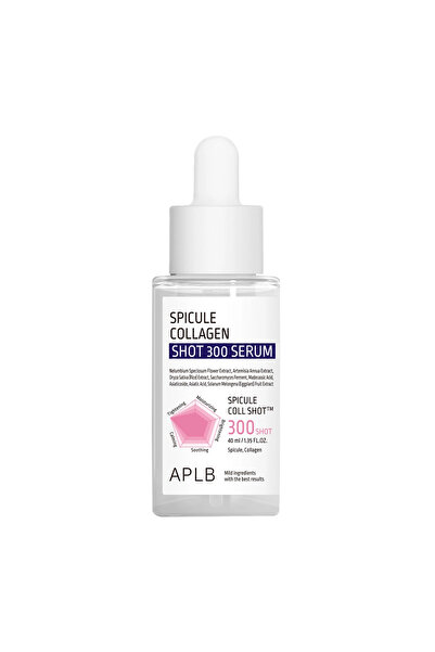 APLB Spicule Collagen Shot 300 Serum - ser hidratant cu colagen si microace, ...
