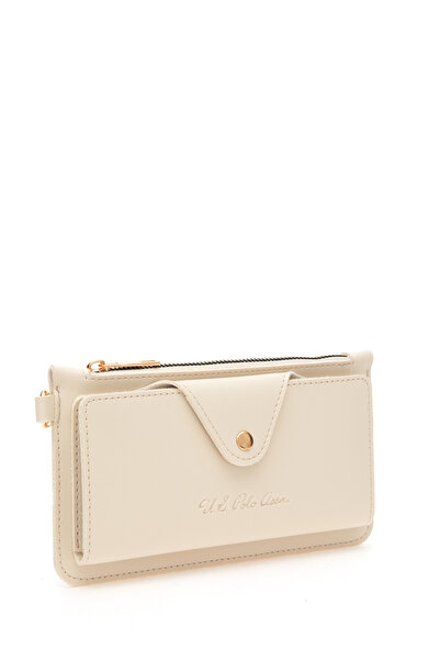 U.S. Polo Assn. Women's Beige Wallet 50316864-Vr011