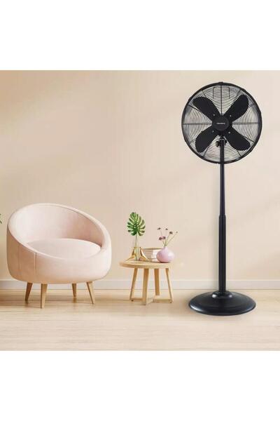 Klausberg Vertical fan, metal, black, diameter 40 cm,