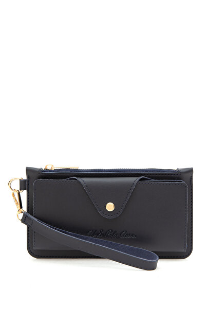 U.S. Polo Assn. Women's Navy Blue Wallet 50316864-Vr033