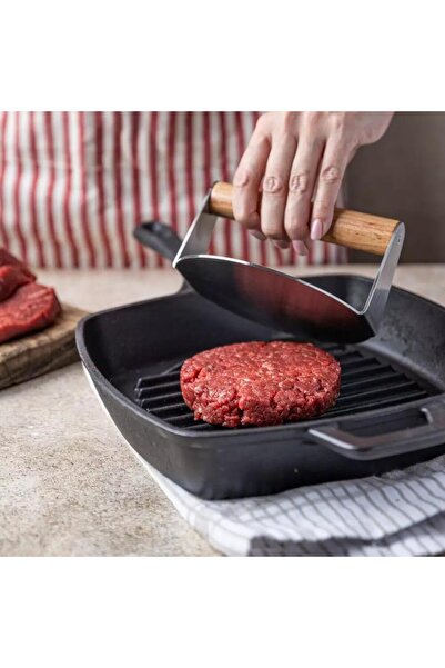 Klausberg Stainless steel hamburger meat press, diameter 14cm King Hoff