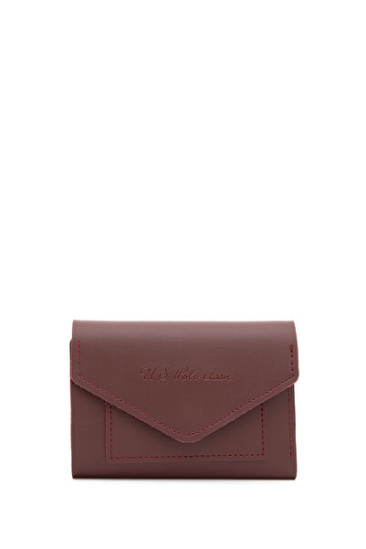 U.S. Polo Assn. Women's Burgundy Wallet 50317054-Vr014