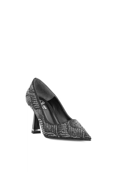 Ayakkabı Fuarı Elit Pm221 K7701 Women's Classic Heeled Shoes Black
