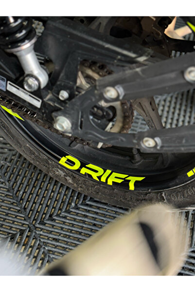 Banxtre ملصق حروف 'Drift' داخل الإطار لسيارة مونديال دريفت-إل (4 قطع)